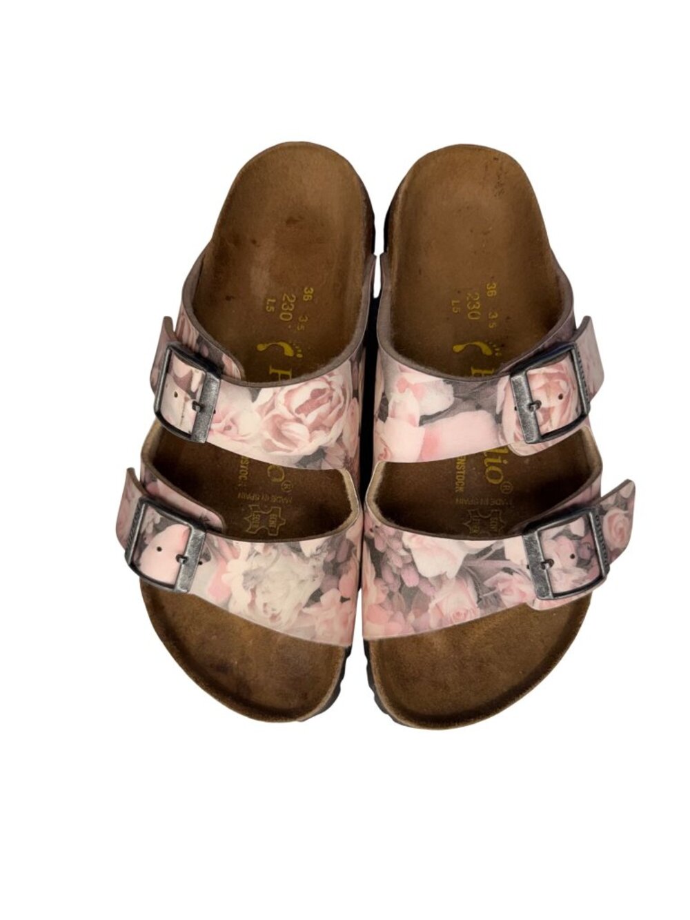 Birkenstock Papillio Arizona Birko-Flor Silky Rose Pink Buckle Sandal EU36/US5.5